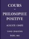 [Gutenberg 52880] • Cours de philosophie positive. (5/6)